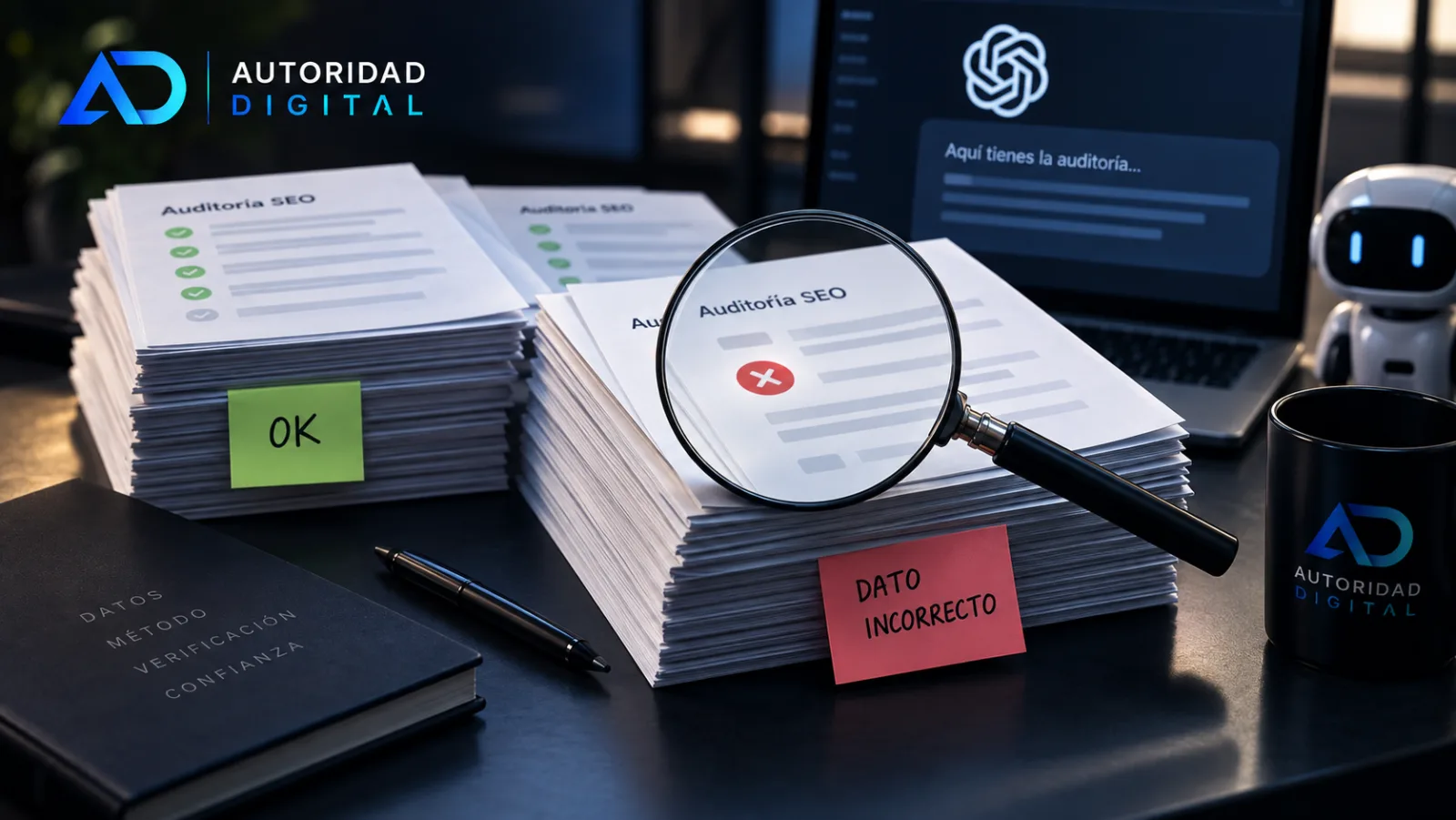 Gráfico con el resultado del experimento: de 40 auditorías re-verificadas, 29 seguían intactas, 10 contenían al menos una afirmación falsa y 1 web estaba caída